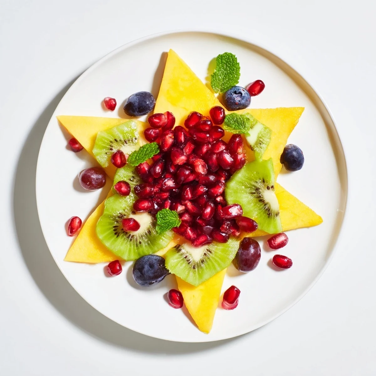 Pomegranate Mint Starfruit Platter