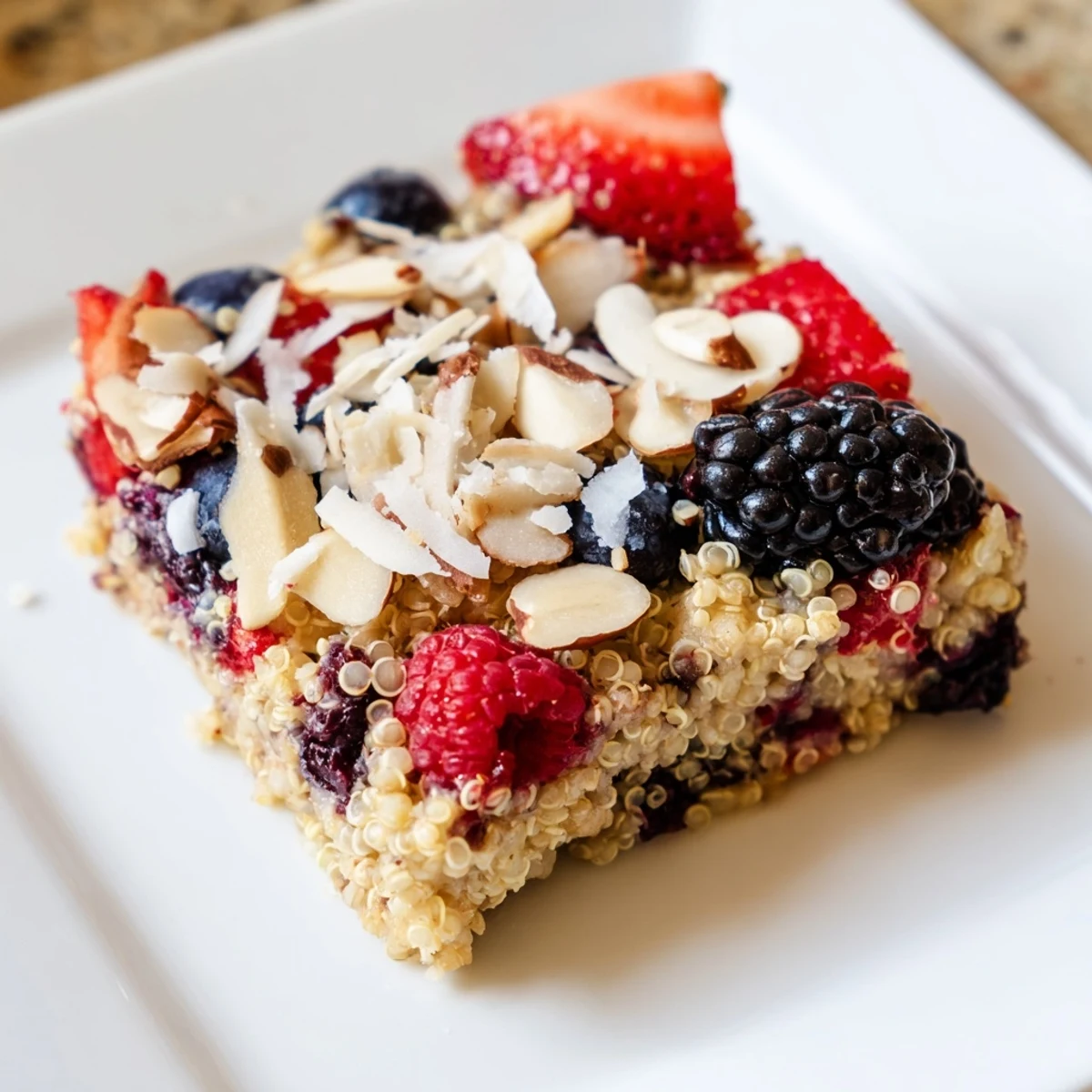 Berry Quinoa Breakfast Bake