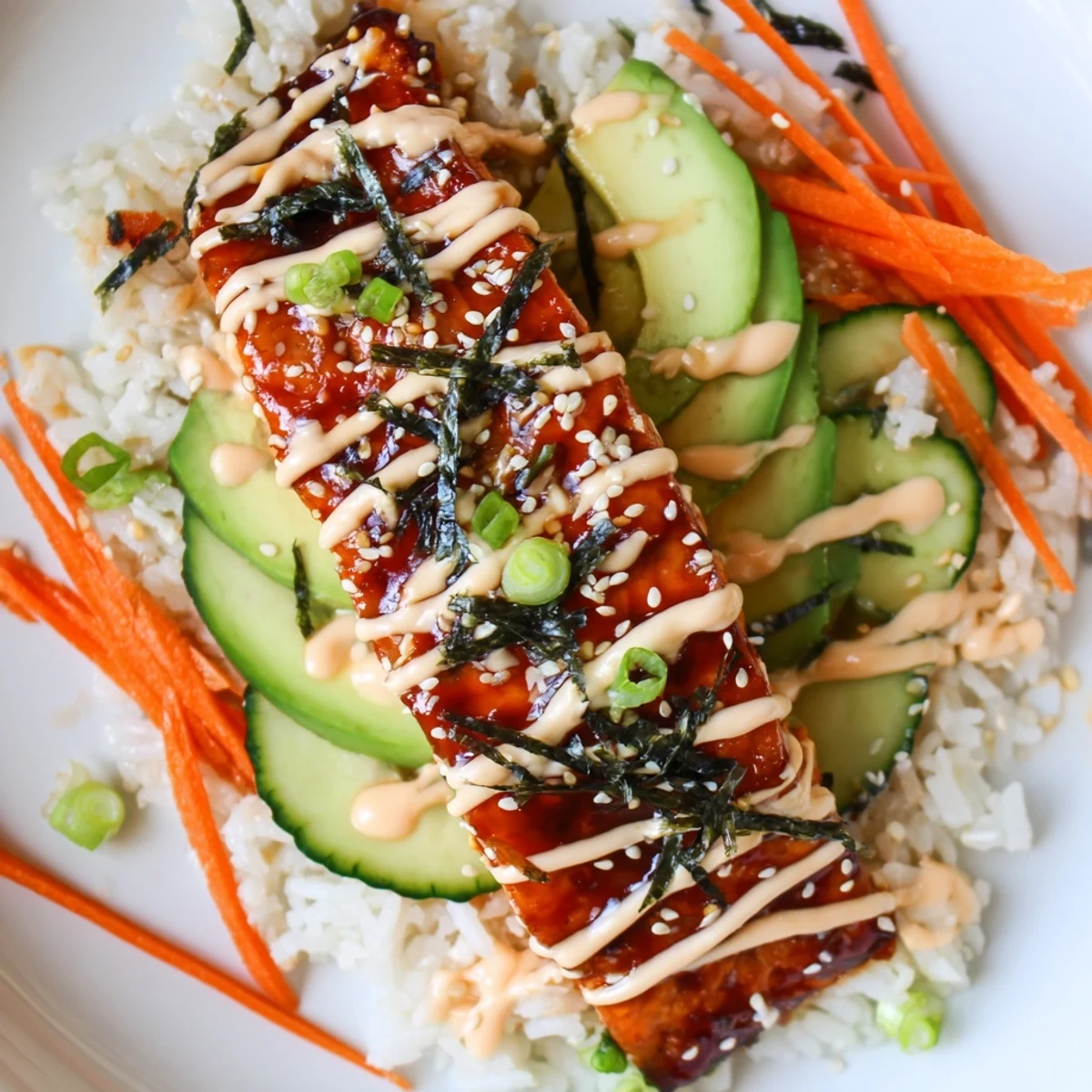 Teriyaki Salmon Rice Bowl