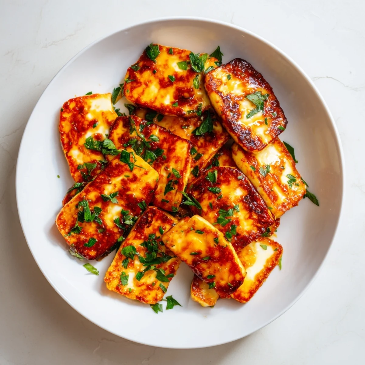 Hot Honey Halloumi