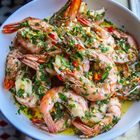 Light Bright Lemon Herb Shrimp