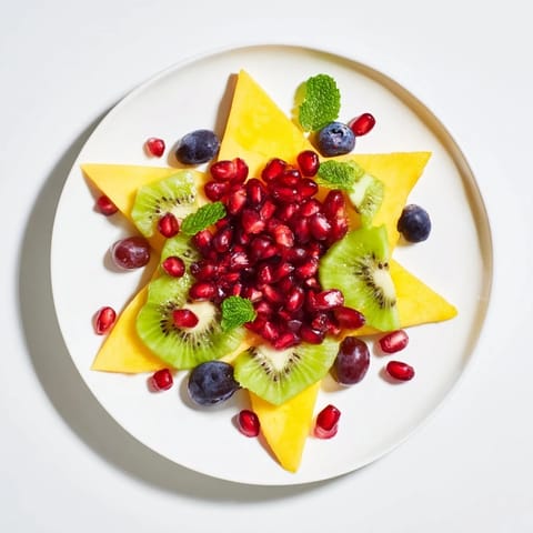 Pomegranate Mint Starfruit Platter