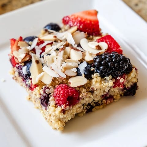 Berry Quinoa Breakfast Bake
