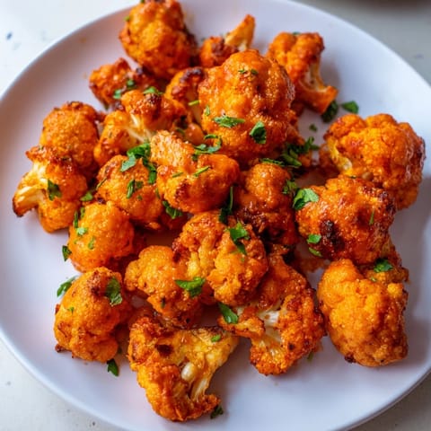 Buffalo Cauliflower Bites
