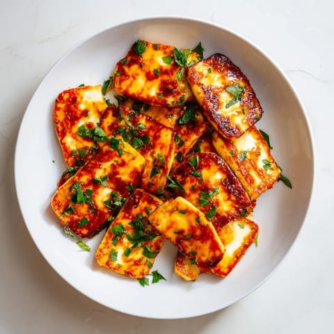 Hot Honey Halloumi