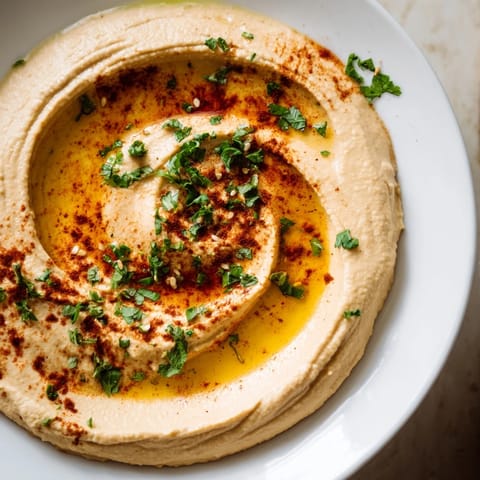 Levantine hummus creamy spread