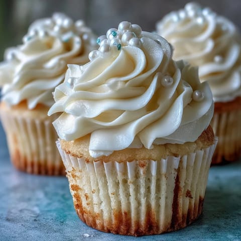 Cancer Birthday Cupcakes: Soft vanilla treats with pearl fondant artistry.
