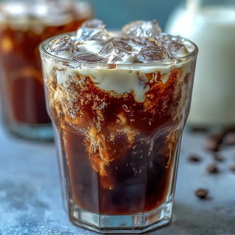 Refreshing cold brew coffee, topped with luscious vanilla sweet cream, a perfect treat.