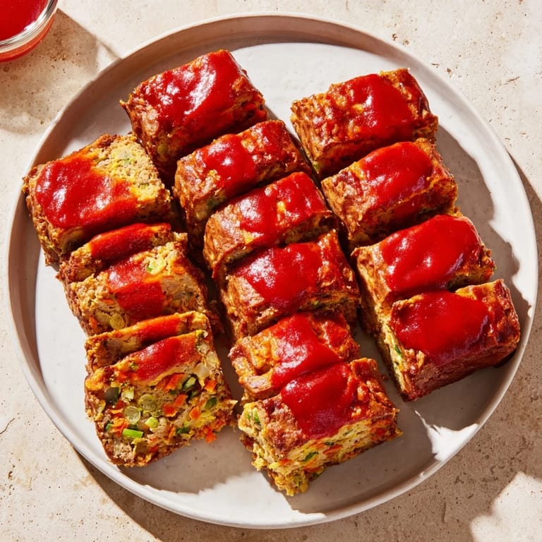 The savory Everyday Herb-Sprigged Turkey Meatloaf, baked to perfection, ideal for a hearty family meal.
