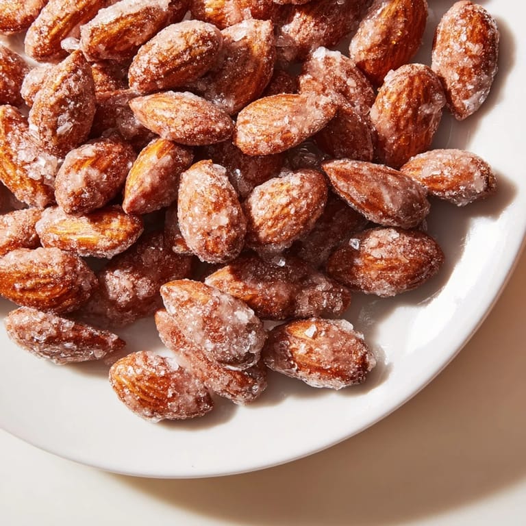 Freshly baked cinnamon roasted almonds, an easy recipe, filled with warm aromas and a satisfying crunch.