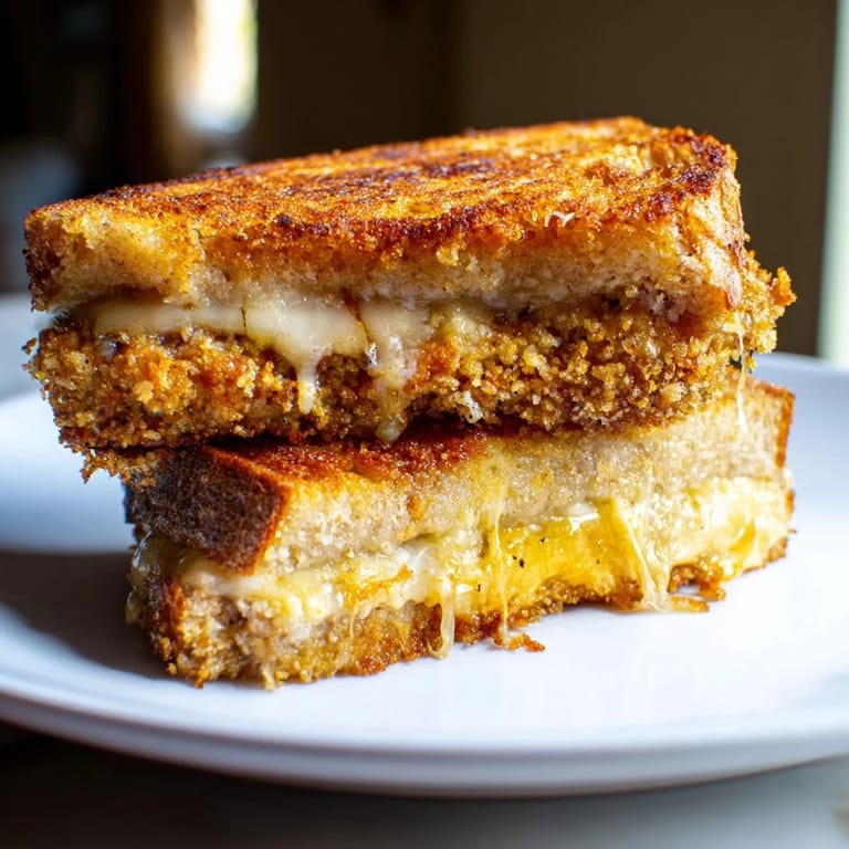 Imagine the crispy, golden crust on these Parmesan Chicken Thighs Grilled Cheese, with warm, cheesy interiors, delicious!