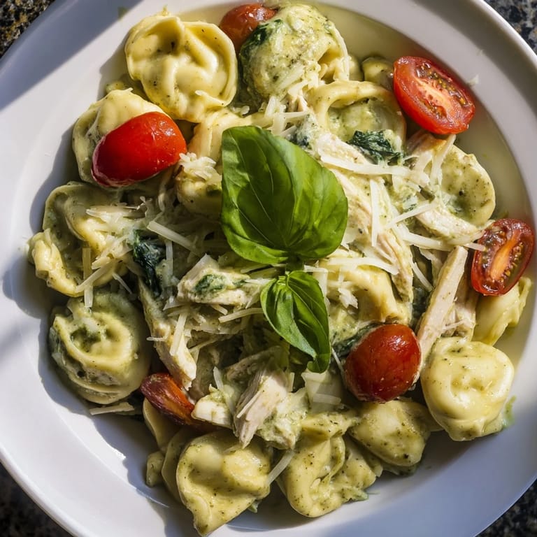 Garnished with basil and Parmesan, this skillet meal is perfect for busy weeknights.