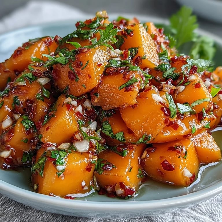 Vibrant mango habanero salsa bursting with sweet mango, spicy habanero, and zesty lime juice.